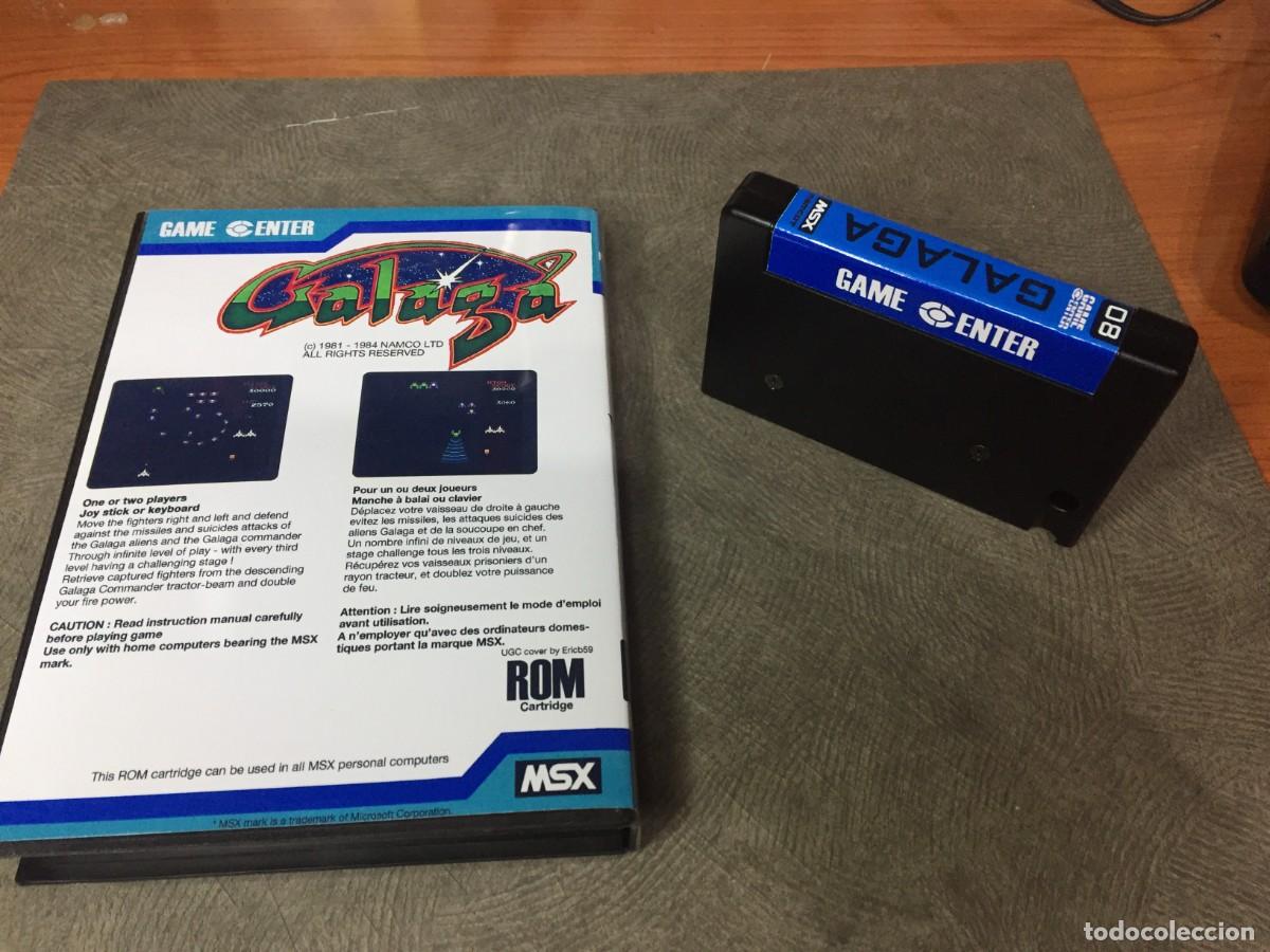 Videojuegos y consolas: Galaga MSX (Edici&oacute;n Custom ROM) - Foto 2
