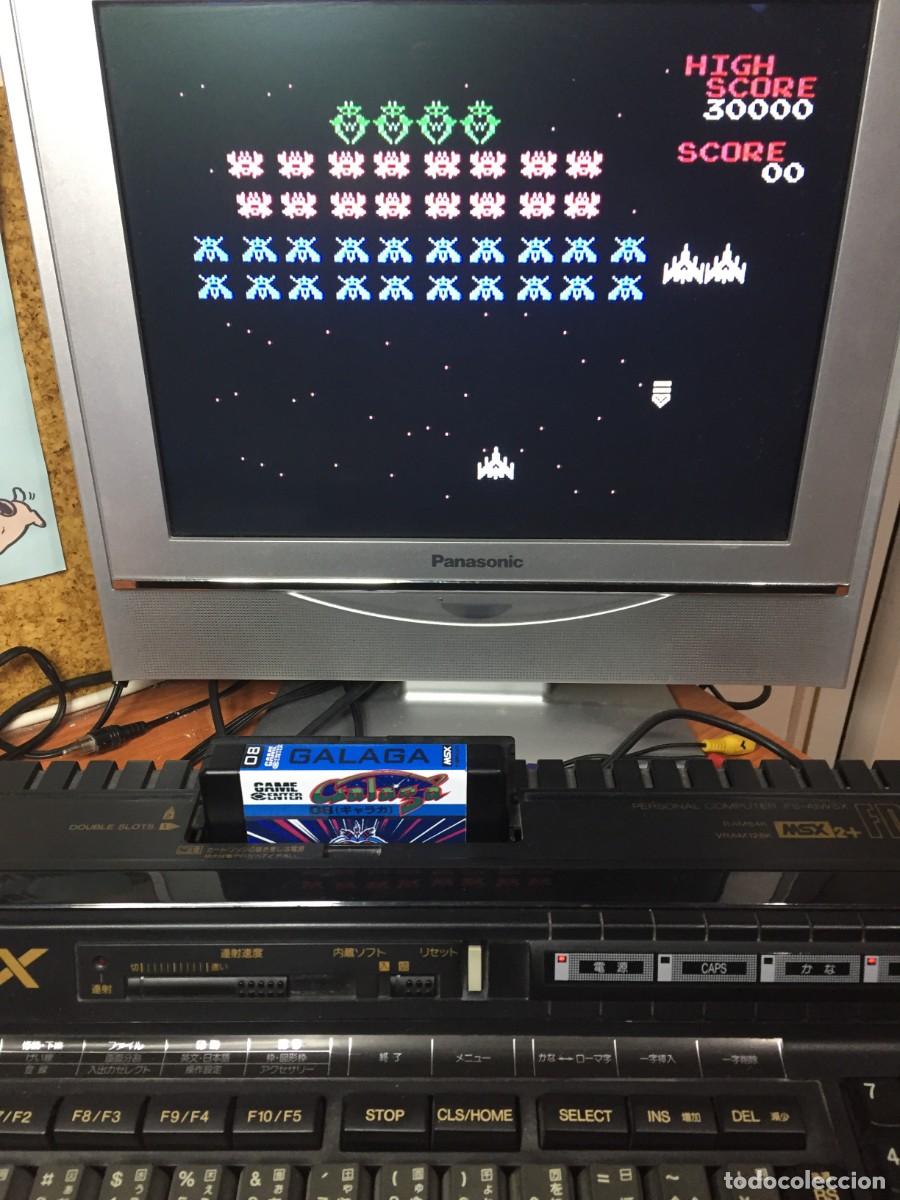 Videojuegos y consolas: Galaga MSX (Edici&oacute;n Custom ROM) - Foto 6