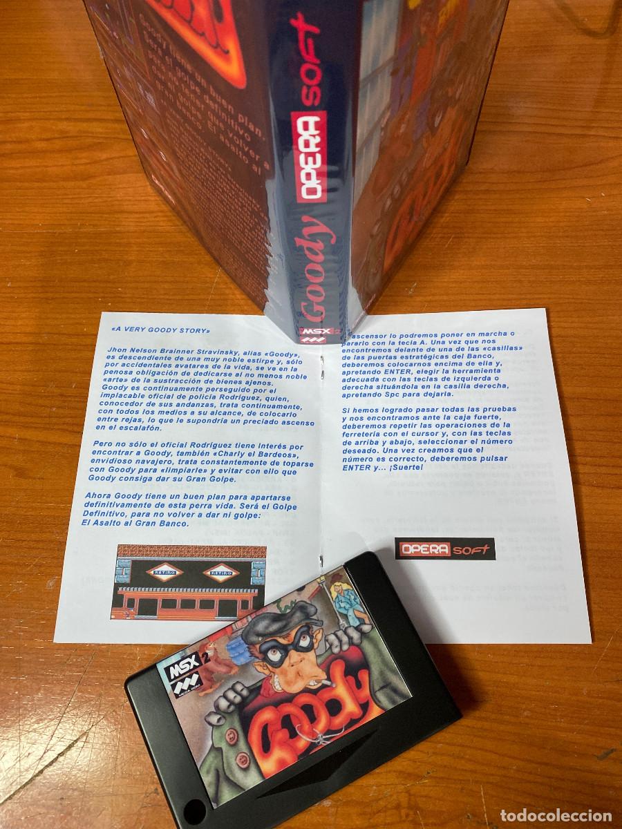 Videojuegos y consolas: Goody MSX 2 Version (MegaRom Custom Edition) - Foto 4