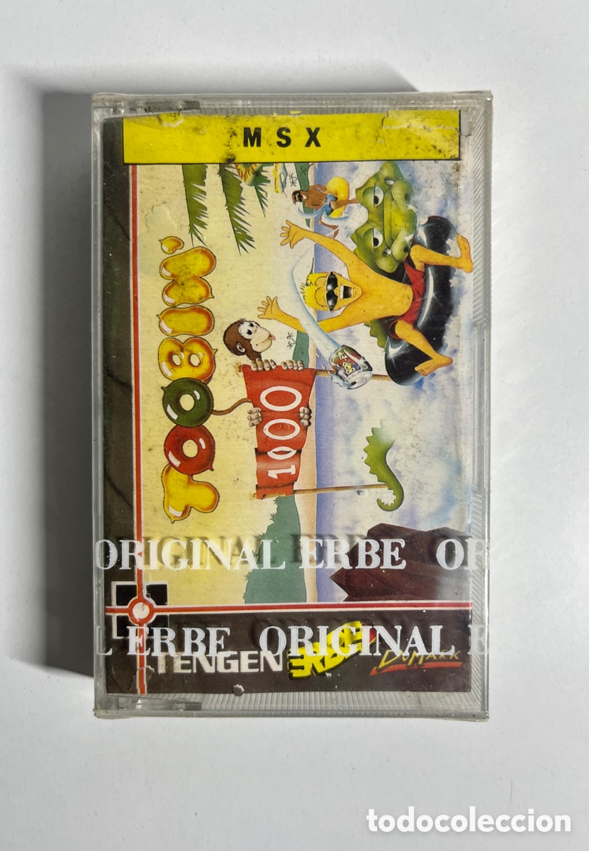 Videojuegos y consolas: Juego Toobin para MSX - Foto 1
