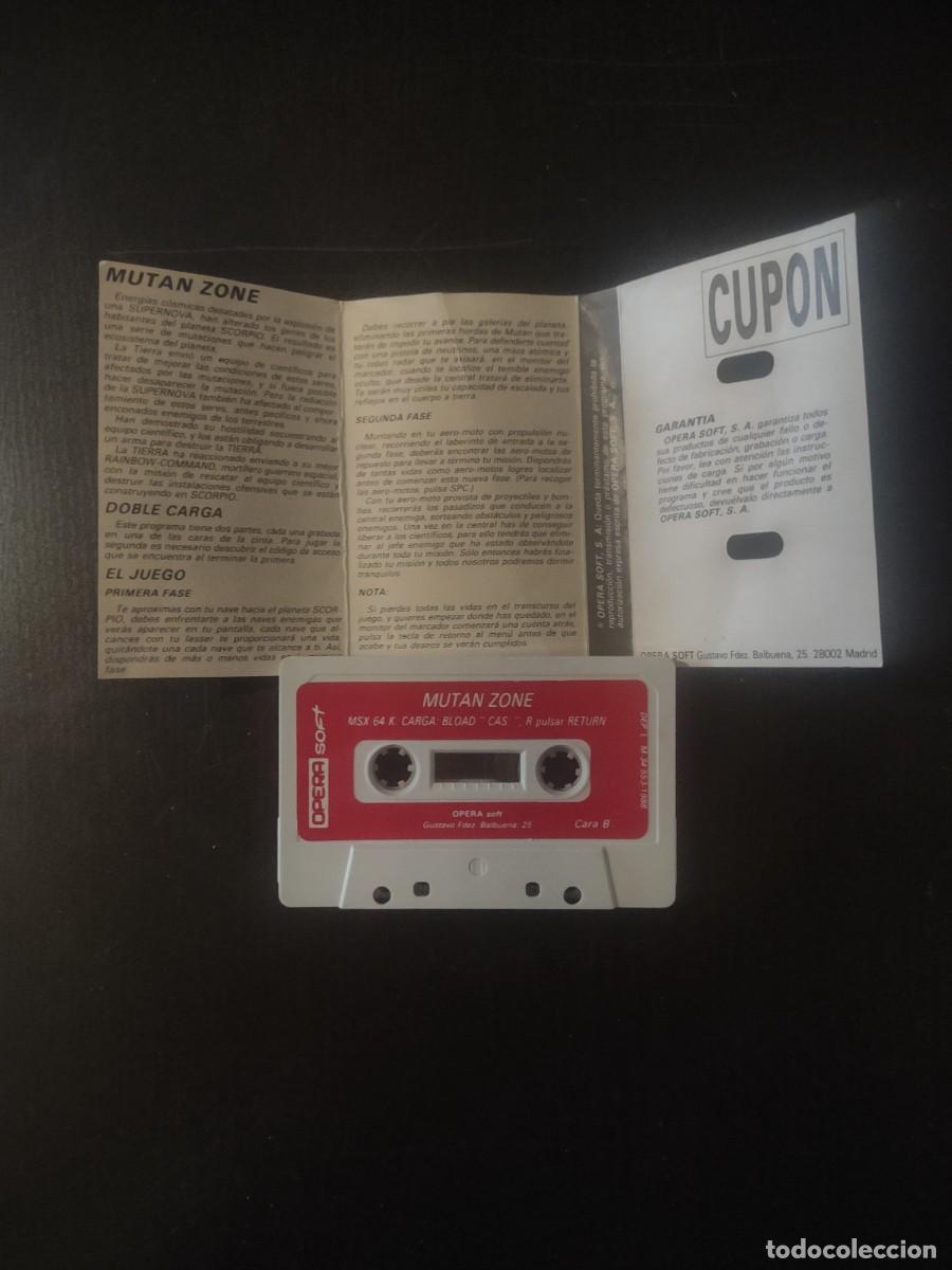 Videojuegos y consolas: MSX - Mutan Zone. Juego - Foto 3