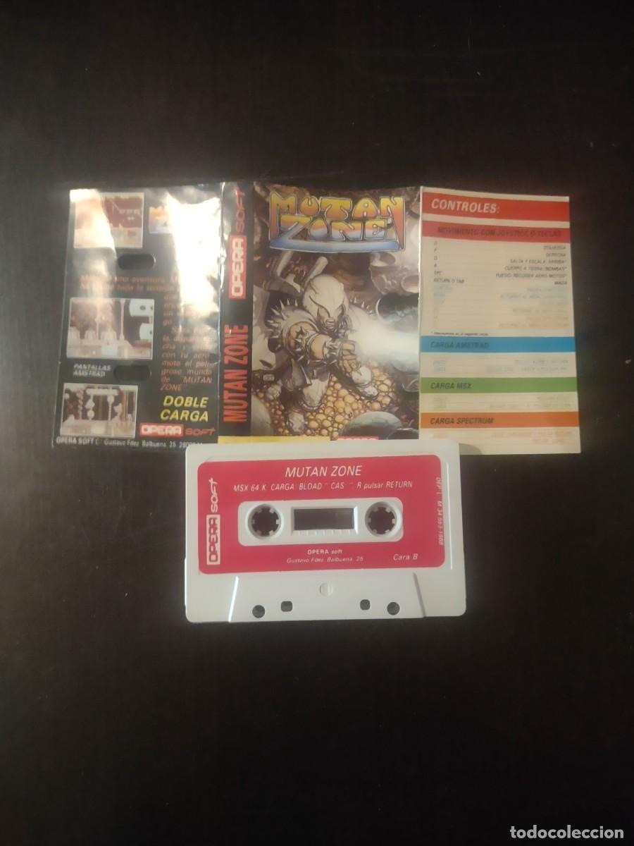 Videojuegos y consolas: MSX - Mutan Zone. Juego - Foto 4