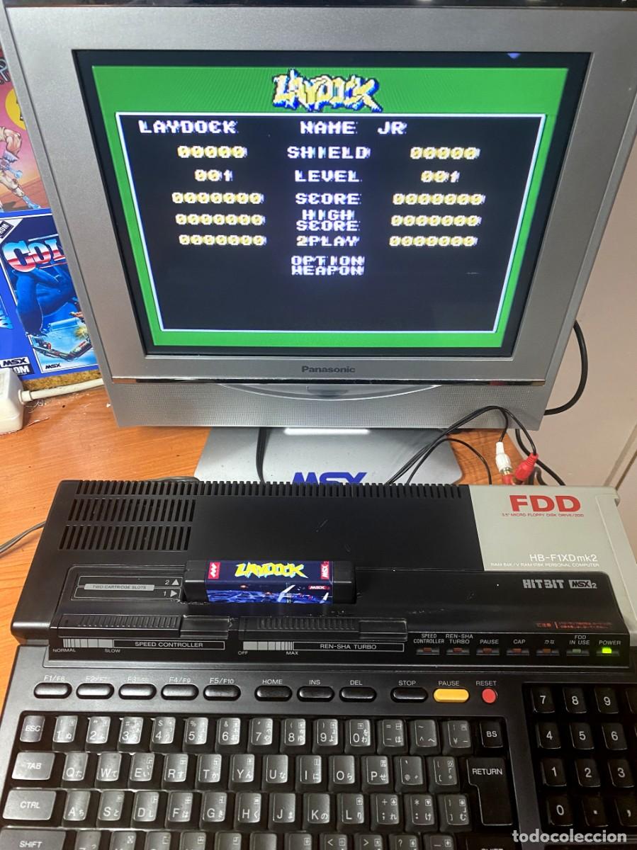Videojuegos y consolas: Laydock MSX2 (Custom Rom Version) - Foto 9