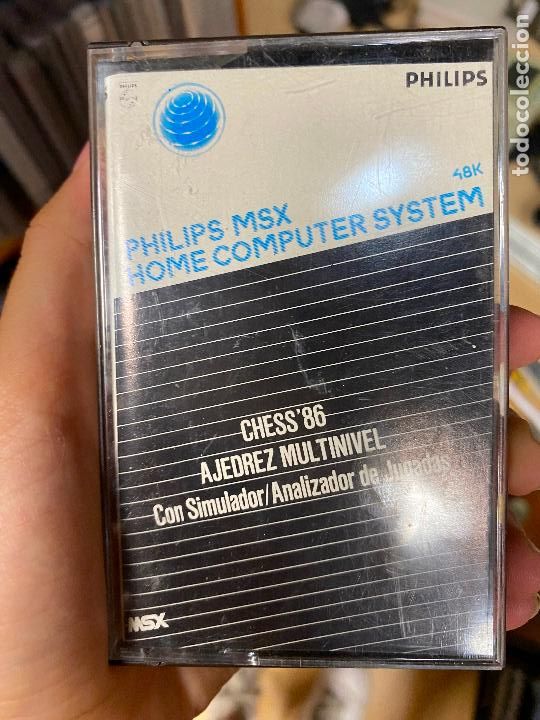 Videojuegos y consolas: Msx chess 86 casette - Foto 1