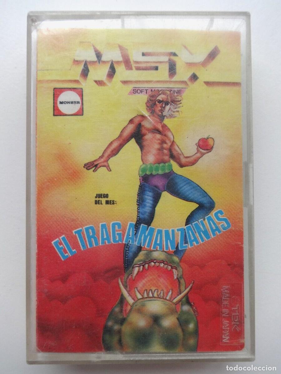 Videojuegos y consolas: EL TRAGAMANZANAS MONSER MSX - Foto 1