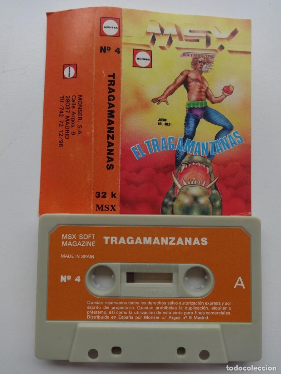 Videojuegos y consolas: EL TRAGAMANZANAS MONSER MSX - Foto 2
