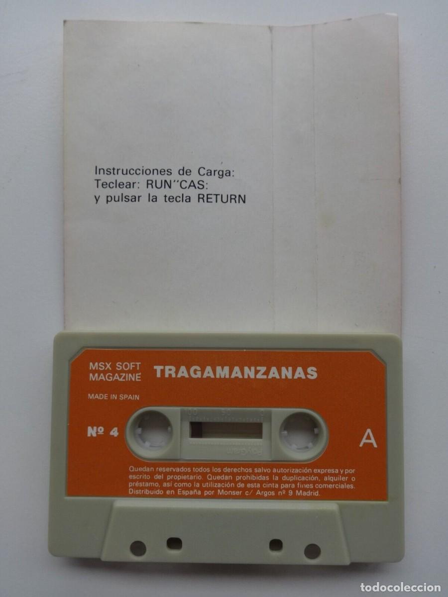 Videojuegos y consolas: EL TRAGAMANZANAS MONSER MSX - Foto 3