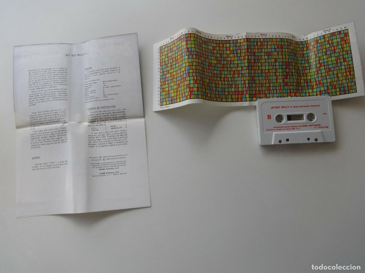 Videojuegos y consolas: JET SET WILLY II MSX - Foto 5