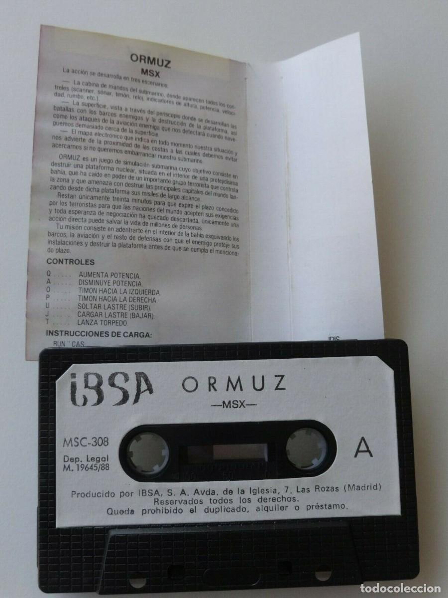 Videojuegos y consolas: ORMUZ MSX - Foto 3