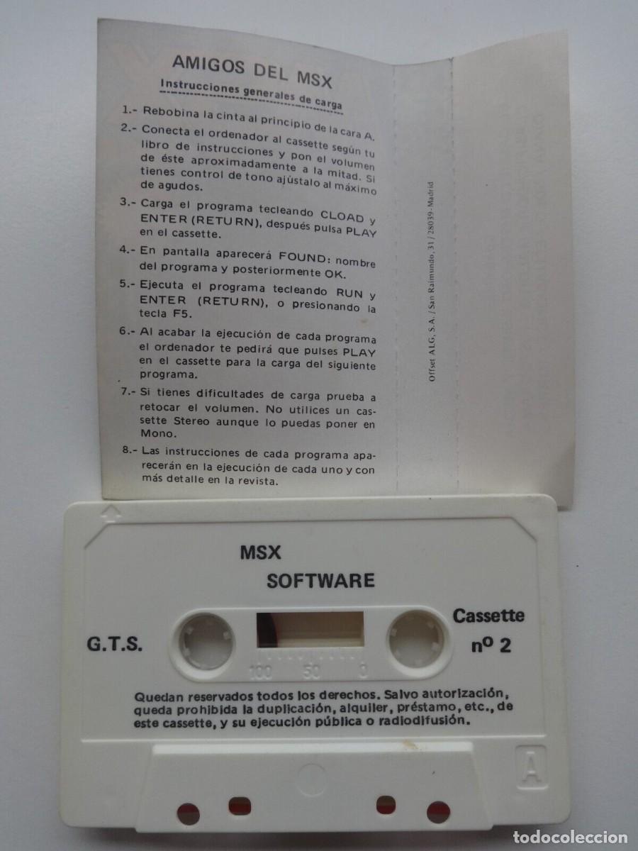 Videojuegos y consolas: MSX SOFTWARE NUMERO 2 N&ordm; 2 N&ordm;2 MSX - Foto 3