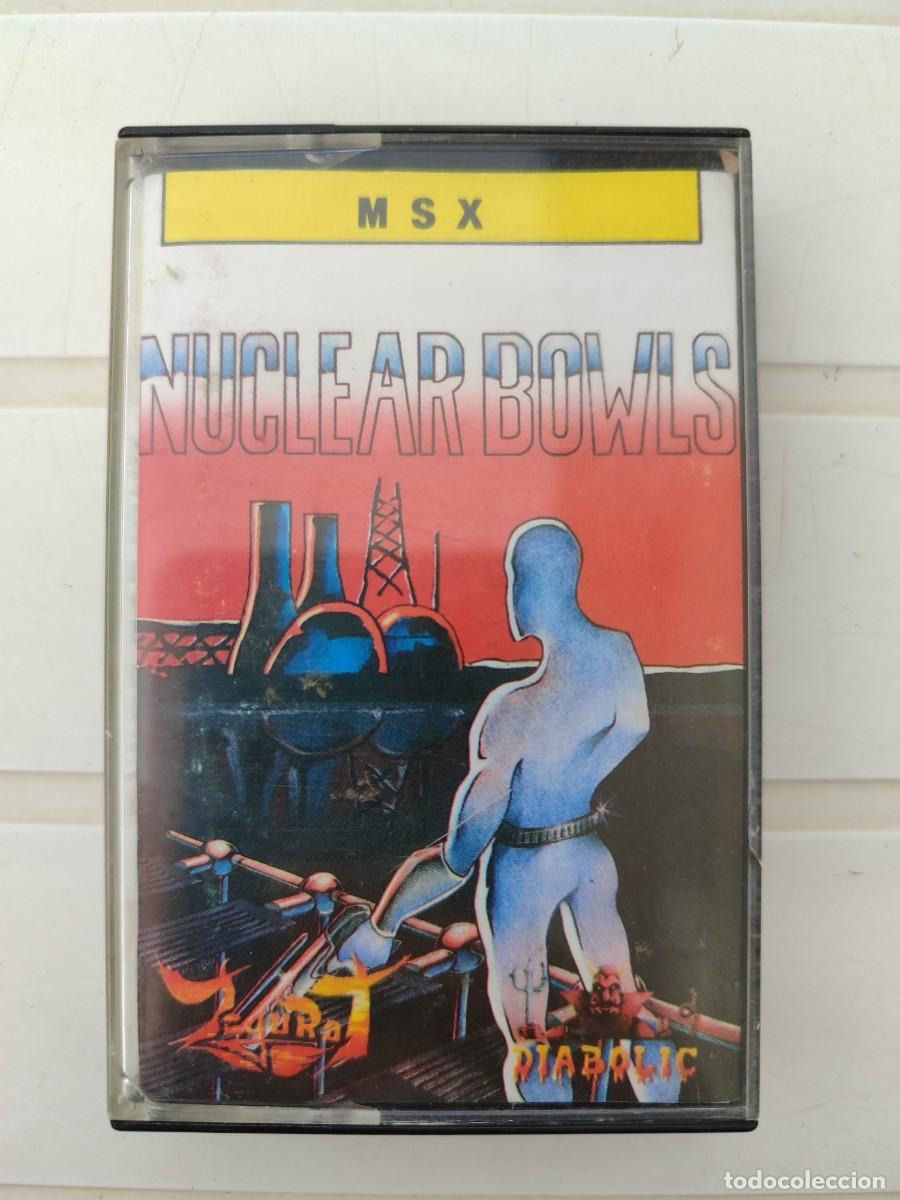 Videojuegos y consolas: NUCLEAR BOWLS ZIGURAT SOFTWARE MSX - Foto 1
