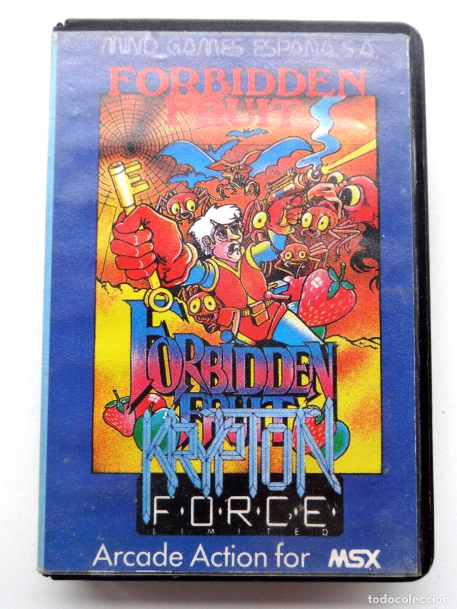 Videojuegos y consolas: FORBIDDEN FRUIT MIND GAMES ESPA&Ntilde;A MSX - Foto 1