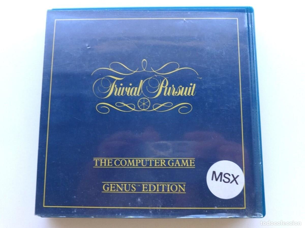 Videojuegos y consolas: TRIVIAL PURSUIT MSX - Foto 1
