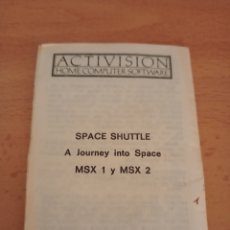 Videojuegos y Consolas: MANUAL DE INSTRUCCIONES MSX SPACE SHUTTLE 2€