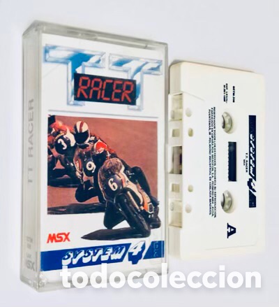 Videojuegos y consolas: TT Racer [Methodic Solutions] 1987 [System 4 de Espa&ntilde;a] [MSX] 6STM206 - Foto 3