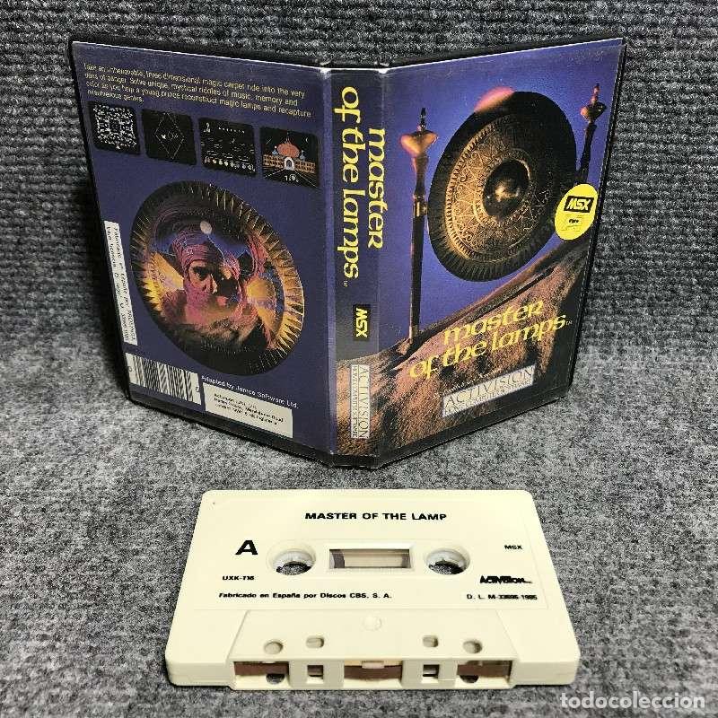 Videojuegos y consolas: MASTER OF THE LAMP MSX - Foto 1