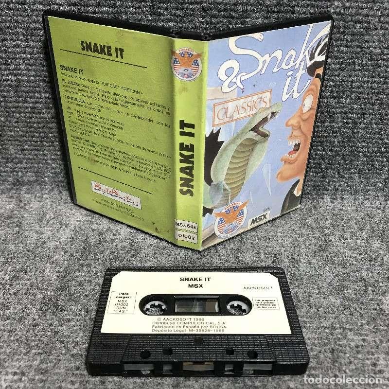 Videojuegos y consolas: SNAKE IT MSX - Foto 1