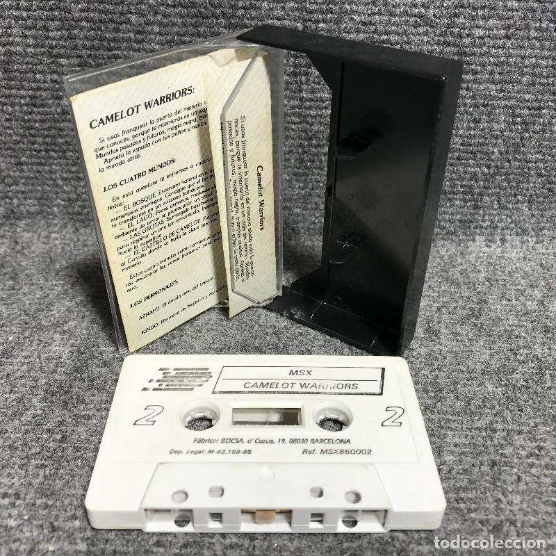 Videojuegos y consolas: CAMELOT WARRIORS MSX - Foto 2
