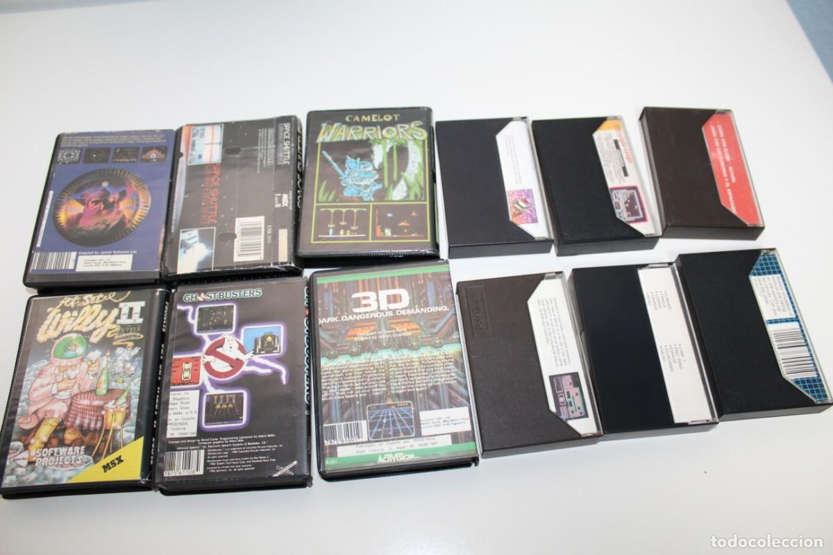 Videojuegos y consolas: LOTE DE 12 JUEGOS MSX - Foto 6