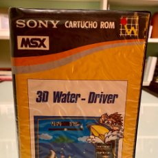 Videojuegos y Consolas: MSX - 3D WATER DRIVER (COLPAX / APOLLO TECHNICA) CARTUCHO ROM {INDESCOMP / SONY HIT BIT} HBS - I 025