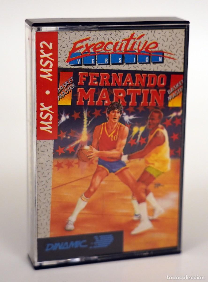 Videojuegos y consolas: Fernando Mart&iacute;n Basket Master (MSX cassette) - Foto 1