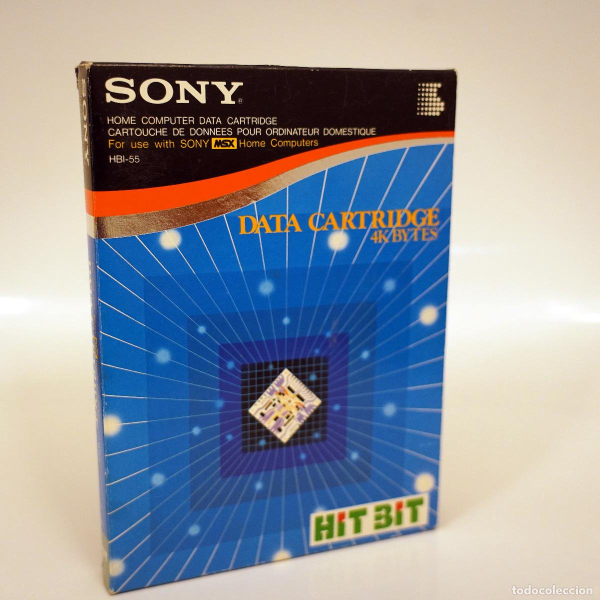 Videojuegos y consolas: MSX SONY HIT BIT DATA CARTRIDGE 4K - Foto 1