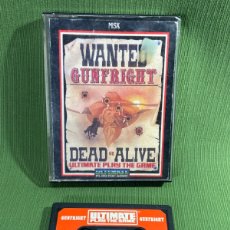 Videojuegos y Consolas: WANTED GUNFRIGHT. DEAD OR ALIVE. CINTA DE MSX.