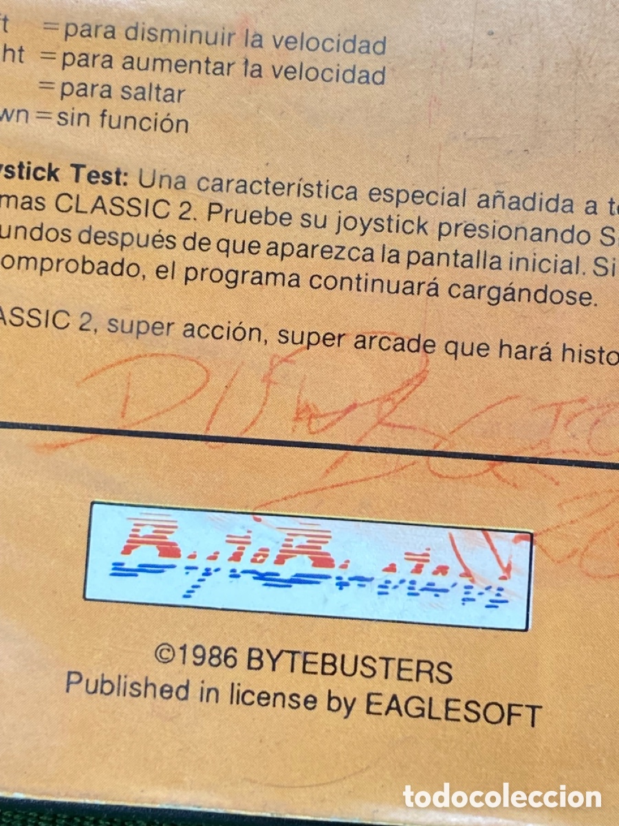 Videojuegos y consolas: Cinta juego msx MOONRIDER - Foto 5