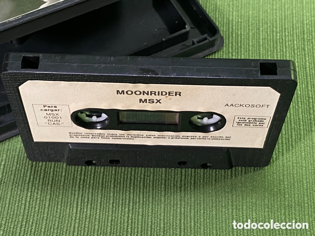 Videojuegos y consolas: Cinta juego msx MOONRIDER - Foto 7