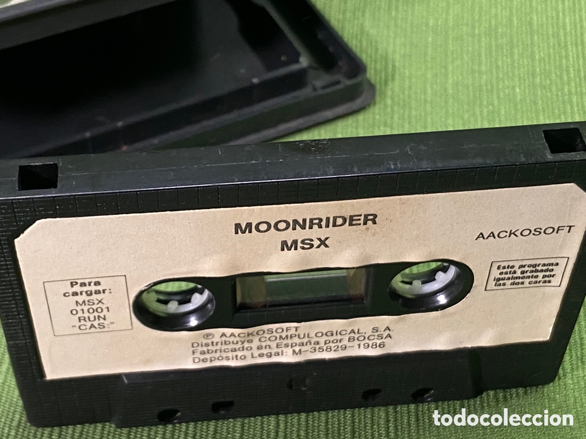 Videojuegos y consolas: Cinta juego msx MOONRIDER - Foto 10
