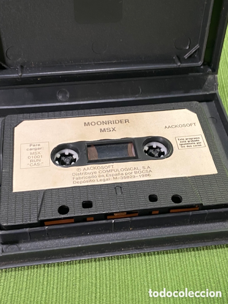 Videojuegos y consolas: Cinta juego msx MOONRIDER - Foto 13