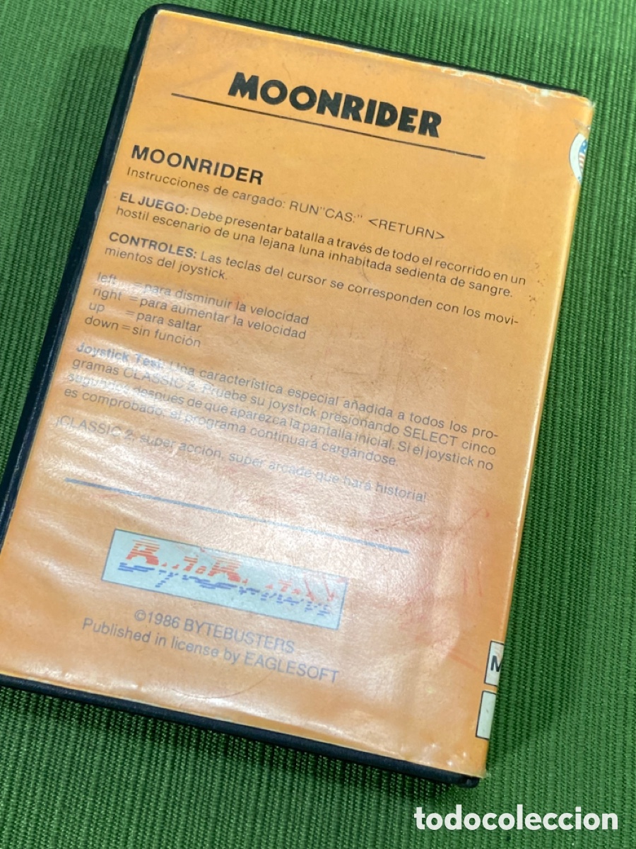 Videojuegos y consolas: Cinta juego msx MOONRIDER - Foto 15