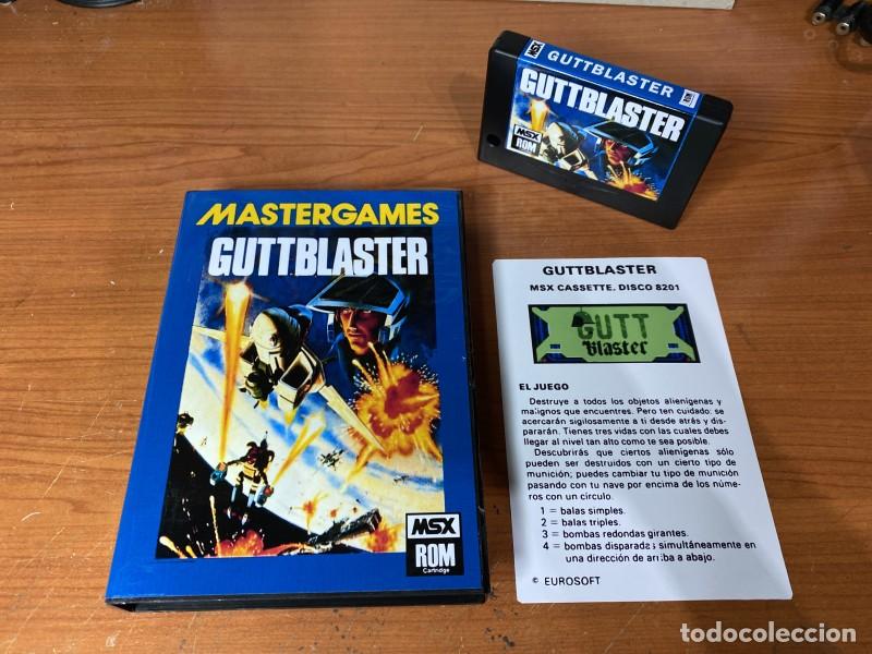 Videojuegos y consolas: Guttblaster MSX (Custom Rom) - Foto 1