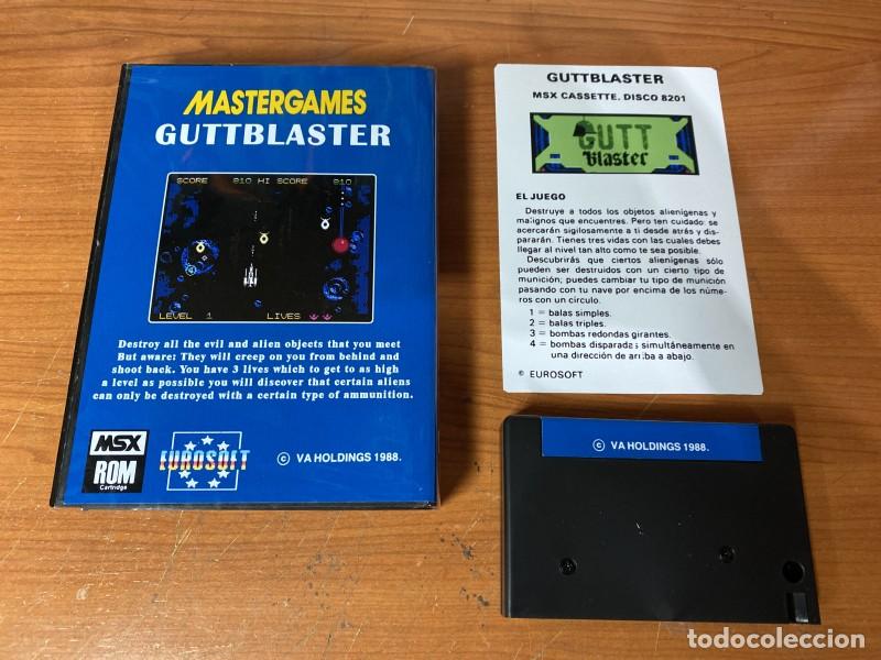 Videojuegos y consolas: Guttblaster MSX (Custom Rom) - Foto 2