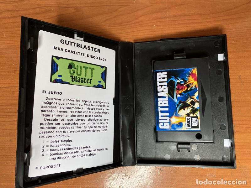 Videojuegos y consolas: Guttblaster MSX (Custom Rom) - Foto 4