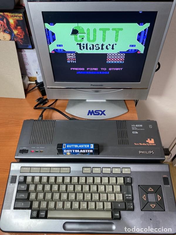 Videojuegos y consolas: Guttblaster MSX (Custom Rom) - Foto 5
