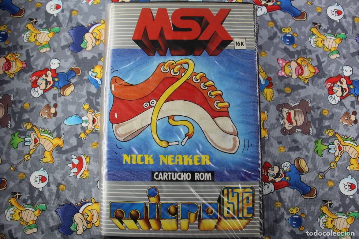 Videojuegos y consolas: MSX 16K MICRO BYTE ESTUCHE GRANDE NICK NEAKER VERSION ESPA&Ntilde;OLA - Foto 1