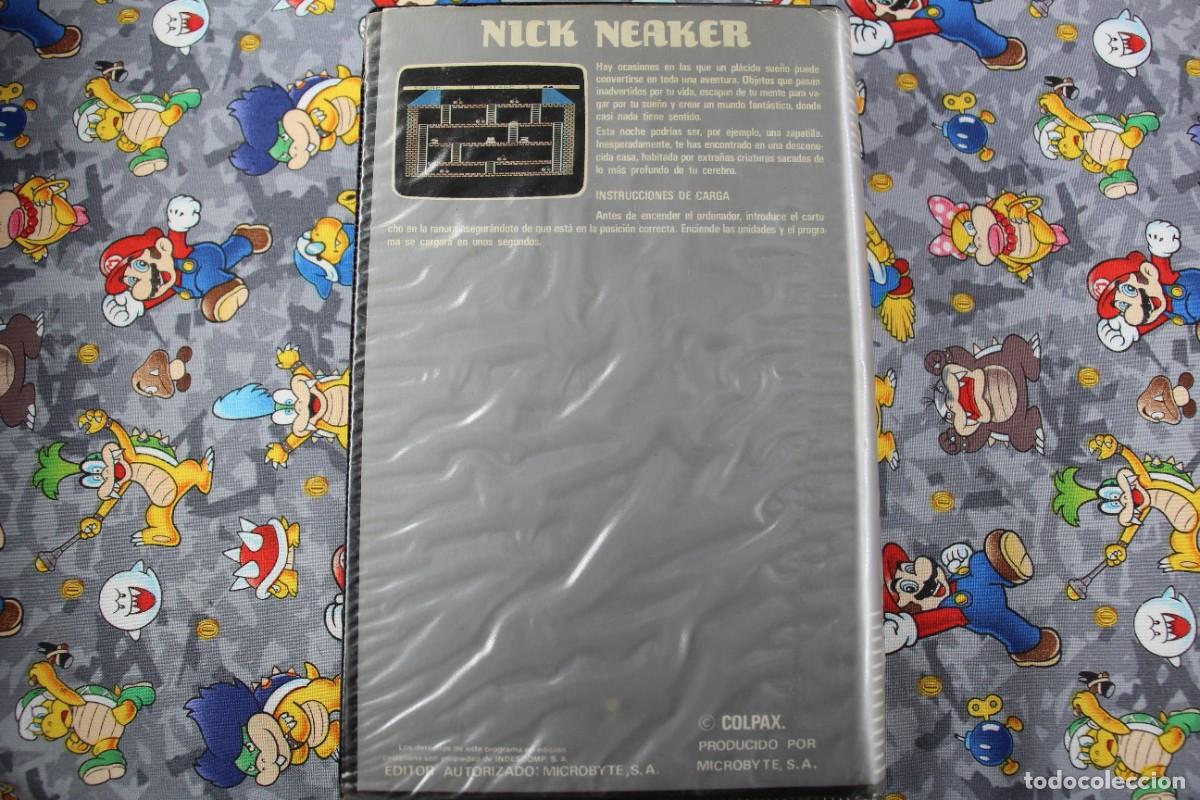 Videojuegos y consolas: MSX 16K MICRO BYTE ESTUCHE GRANDE NICK NEAKER VERSION ESPA&Ntilde;OLA - Foto 2