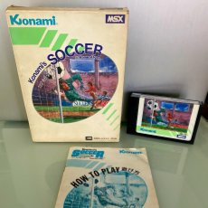 Videojuegos y Consolas: MSX - SOCCER (KONAMI) - COMPLETO - FOOTBALL - FUTBOL (RC 732)
