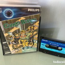Videogiochi e Consoli: MSX - CONGO BONGO [PHILIPS / SEGA] / VG 8305 - COMPLETO - CAJA GRANDE COFRE XL / SPINE CARD
