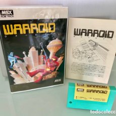 Videojuegos y Consolas: MSX - WARROID (COMPLETO) - ASCII - CARTUCHO ROM - TODO ES ORIGINAL DEL AÑO 1984