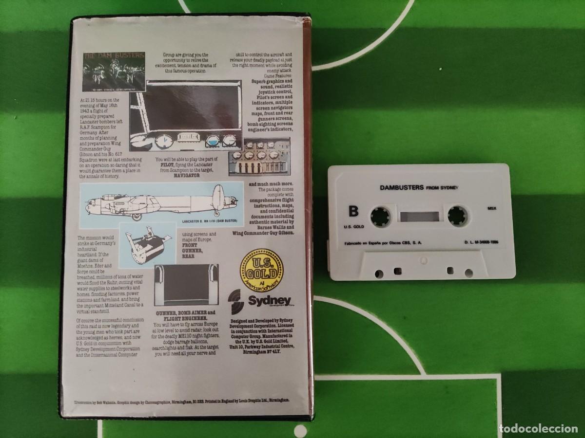 Videojuegos y consolas: (CLA) Juego MSX The Damm Busters - Foto 2