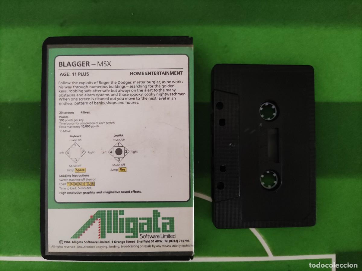 Videojuegos y consolas: (CLA) Juego MSX Blagger - Foto 2