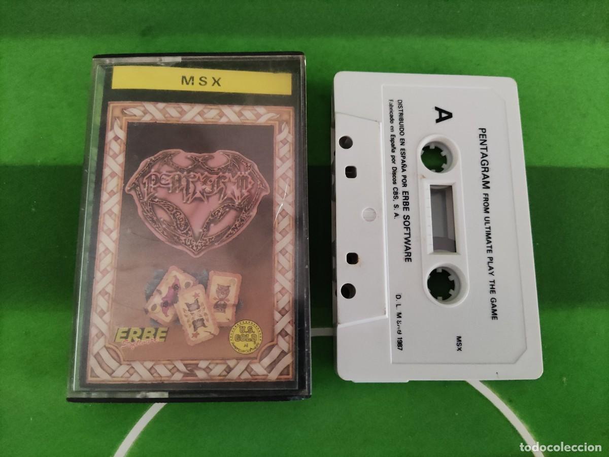 Videojuegos y consolas: (CLA) Juego MSX Pentagram - Foto 1