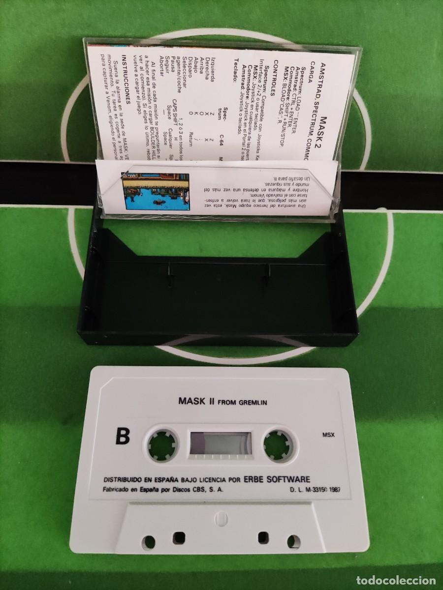 Videojuegos y consolas: (CLA) Juego MSX Mask II - Foto 2