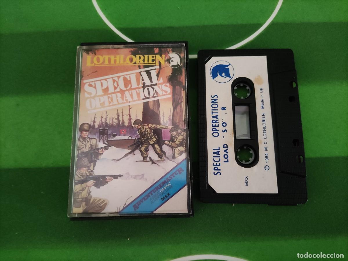 Videojuegos y consolas: (CLA) Juego MSX Lothlorien Special operations - Foto 1