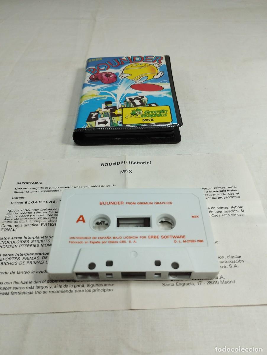 Videojuegos y consolas: Bounder para MSX - Foto 3