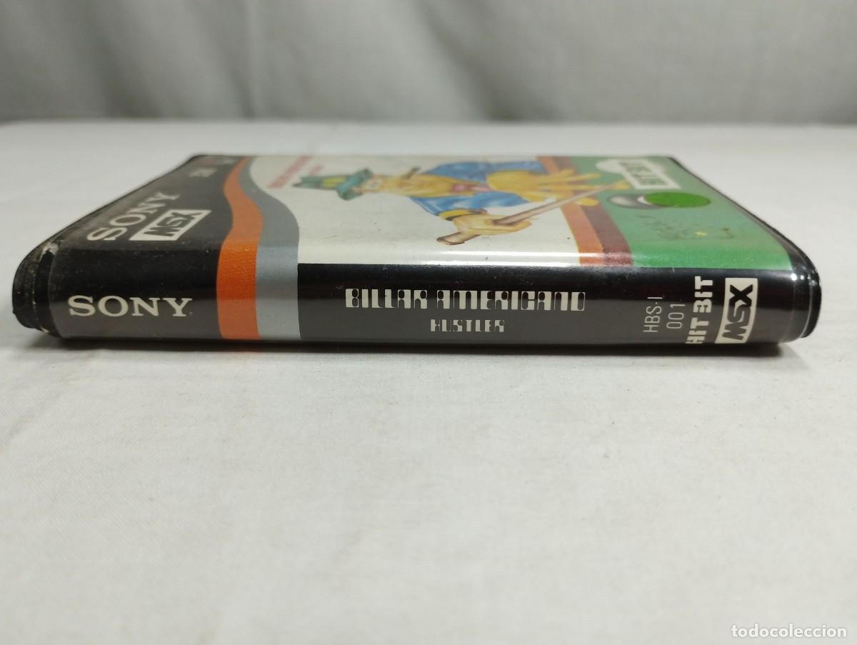 Videojuegos y consolas: Billar americano hustler para MSX - Foto 2