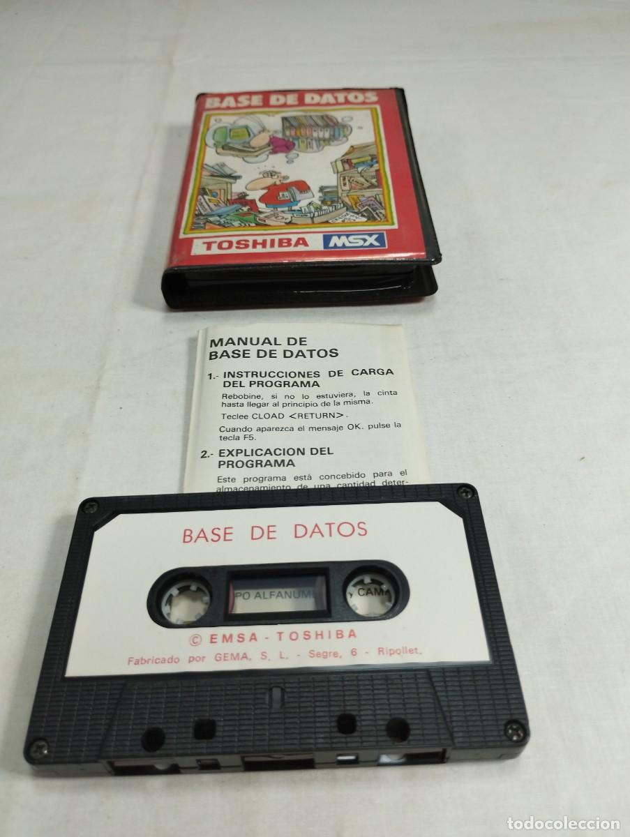 Videojuegos y consolas: Base de datos. Toshiba MSX - Foto 3