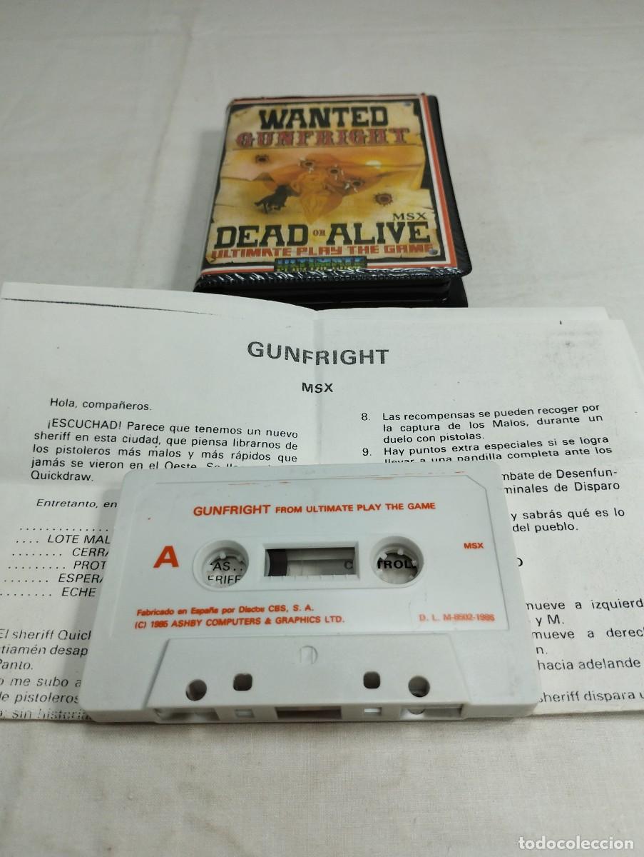 Videojuegos y consolas: Wanted Gunfright para MSX - Foto 2